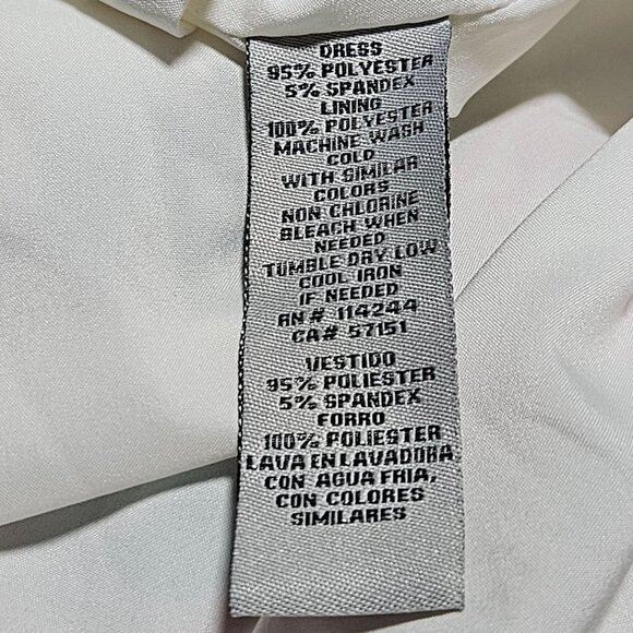 Eliza J Shift Dress Womens Size 16 Geometric Print Blue Pink White Back Zipper - Picture 5 of 9